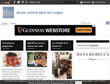 Tablet Screenshot of doucecuisinedanslesnuages.com